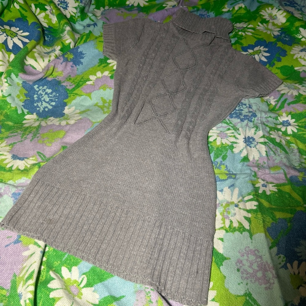 Turtleneck Sweater Dress Micro Mini or Tunic